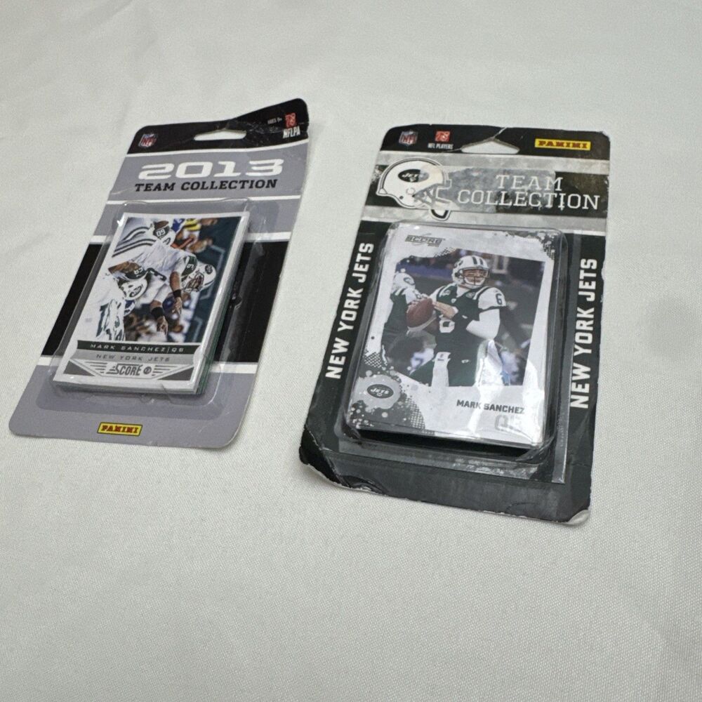 2013 Panini New York Jets NFL Team Set Sealed Football Card 2 Packs Mark Sanchez
